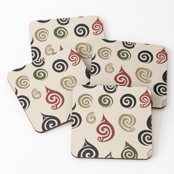 Item preview, Māori Spiral and Sacred Drop Pattern designed and sold by Moisky Patterns.