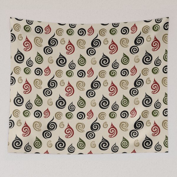 Item preview, Māori Spiral and Sacred Drop Pattern designed and sold by Moisky Patterns.