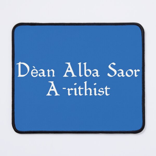 Item preview, dìreach bratach ‘dèan Alba saor a-rithist’ bratach 1 designed and sold by JonathanR1994.