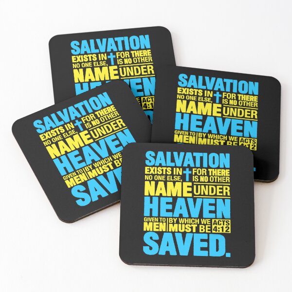 Item preview, Acts 4:12 Salvation designed and sold by plushism.