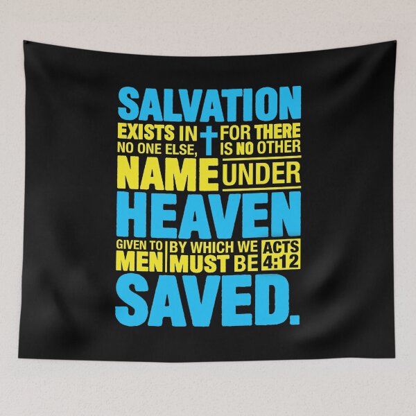 Item preview, Acts 4:12 Salvation designed and sold by plushism.