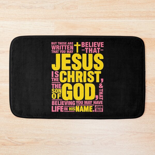 Item preview, John 20:31 Jesus Is The Christ The Son Of God designed and sold by plushism.