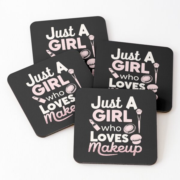 Item preview, just a girl who loves makeup designed and sold by jkrphoto.