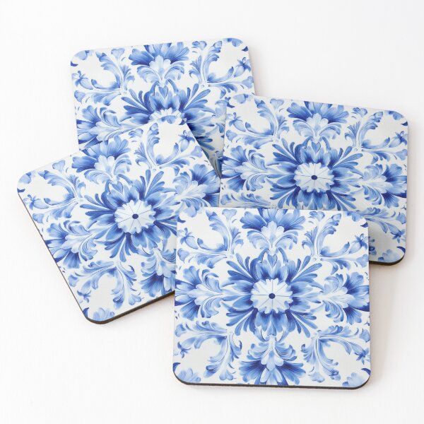 Item preview, Porcelain Pattern - Symmetrical Geometric Art Design designed and sold by BlissxPals.
