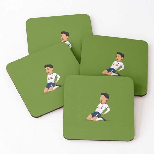 Item preview, Heung-Min Son Tottenham Pixel Slide Tribute designed and sold by OffsidePixels.