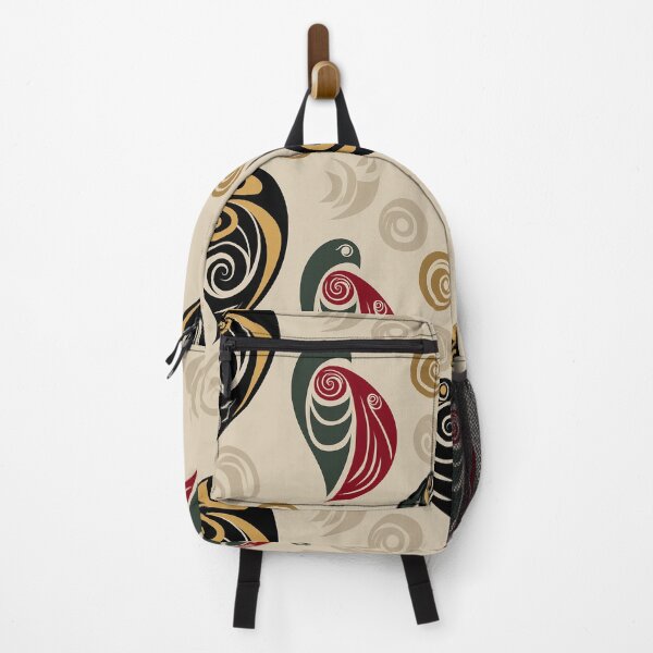 Item preview, Māori Sacred Bird Pattern with Koru Spirit designed and sold by Moisky Patterns.