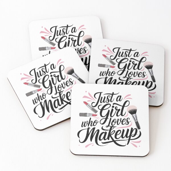 Item preview, just a girl who loves makeup designed and sold by jkrphoto.