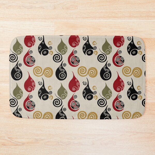 Item preview, Encapsulated Māori Koru Pattern in Sacred Drops designed and sold by Moisky Patterns.