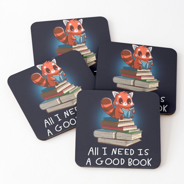 Item preview, All I Need is A Good Book designed and sold by RedPandaTee.