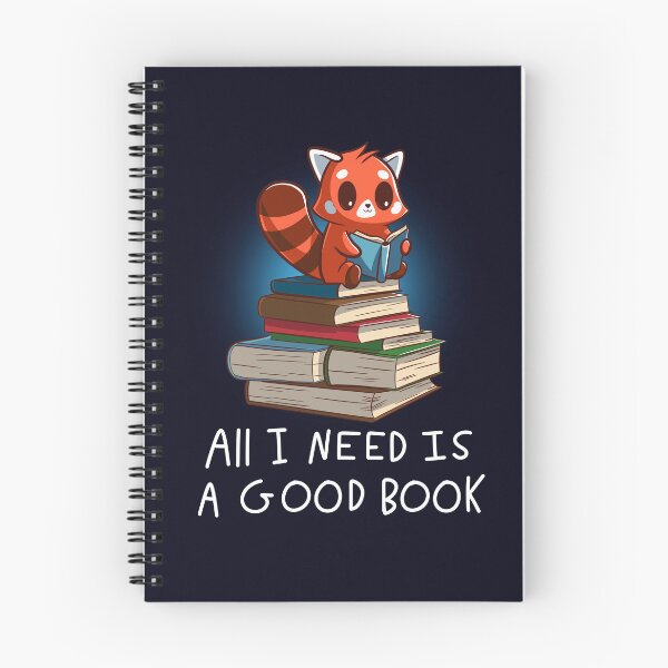 Item preview, All I Need is A Good Book designed and sold by RedPandaTee.