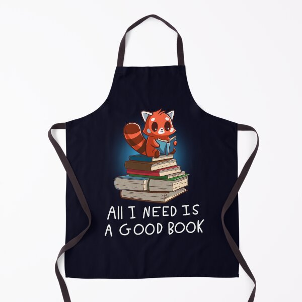 Item preview, All I Need is A Good Book designed and sold by RedPandaTee.