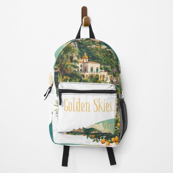 Item preview, Golden Skies. Citrus Highs. Amalfi. – Amalfi Coast Travel T- Shirt | Lemon Grove Aesthetic | Summer Italy Poster designed and sold by VybeWear Co..