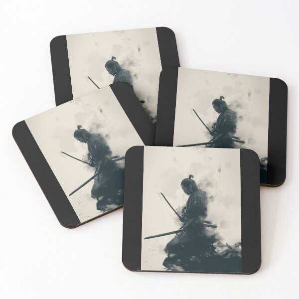 Item preview, Samurai Warrior in Ink designed and sold by ShadowAndSlate.