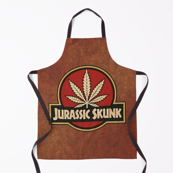 Item preview, Jurassic Skunk Cannabis Leaf Parody Design designed and sold by ZetaDream.
