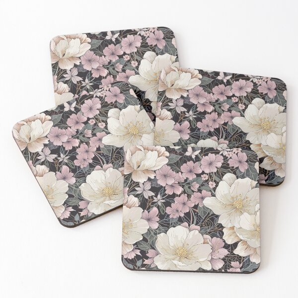 Item preview, Elegant Pastel Floral Pattern designed and sold by CoolPixels.
