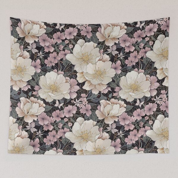 Item preview, Elegant Pastel Floral Pattern designed and sold by CoolPixels.