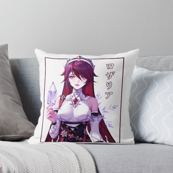 Item preview, Rosaria Genshin Impact Aesthetic Anime Vaporwave designed and sold by theodorchik.