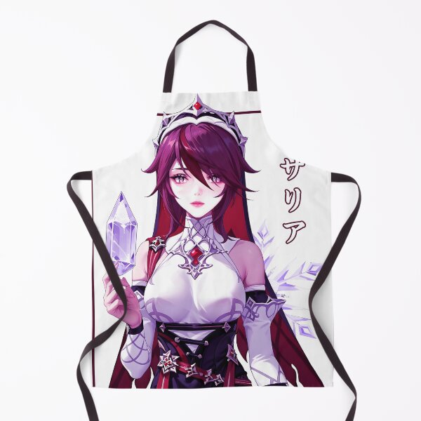 Item preview, Rosaria Genshin Impact Aesthetic Anime Vaporwave designed and sold by theodorchik.