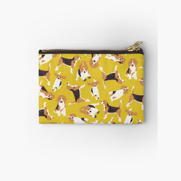Item preview, beagle scatter yellow designed and sold by scrummy.