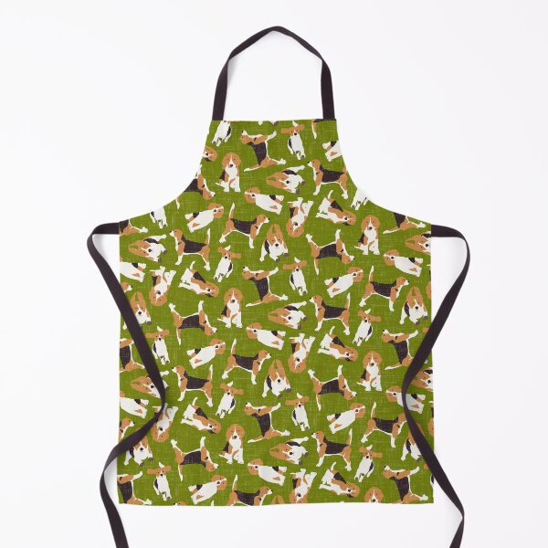 Item preview, beagle scatter green designed and sold by scrummy.