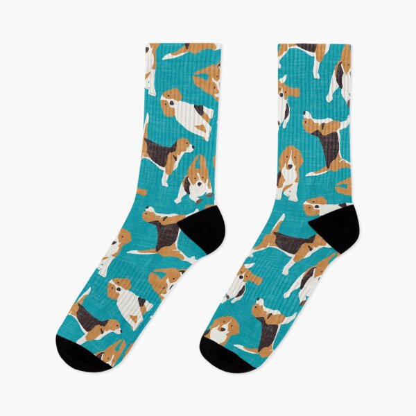 Item preview, beagle scatter blue designed and sold by scrummy.