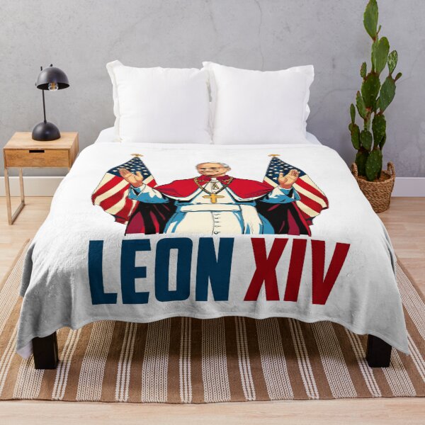 Item preview, Pope Leon XIV Patriotic Pope Pop Art  designed and sold by EvangelLuke.