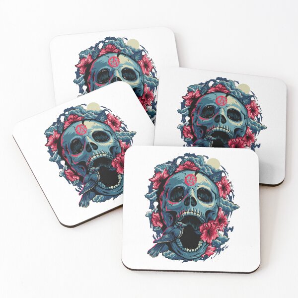Item preview, Ravenskull designed and sold by TheMoonlightShop.