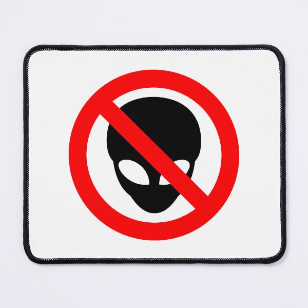 Item preview, Grey Aliens Prohibited Sign designed and sold by Alien Invasion.