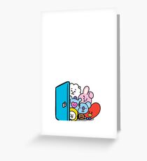 BTS BT21 Greeting Card