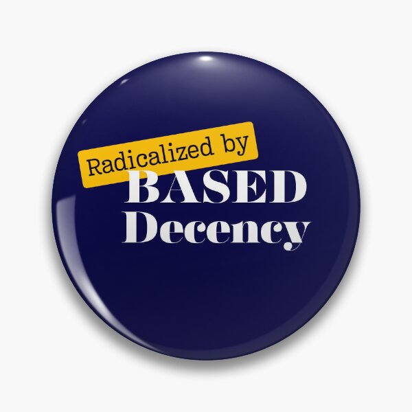 Item preview, Radicalized by Based Decency – Clean Bold Sticker Style Tee designed and sold by Sepinik.
