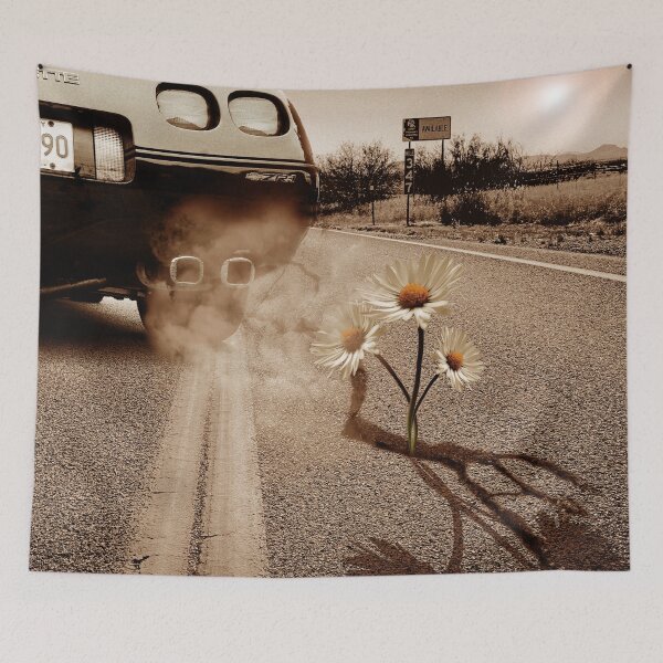 Item preview, Eco Contrast – Urban Survival Scene designed and sold by caracatita75.