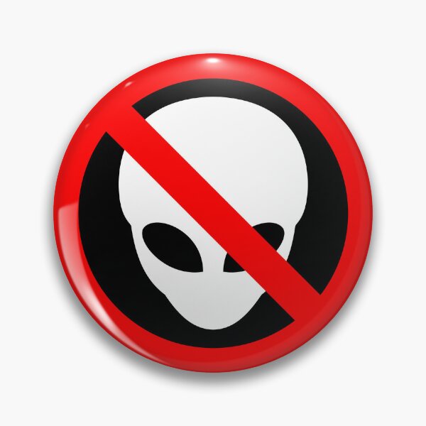 Item preview, Grey Aliens Prohibited Sign designed and sold by Alien Invasion.