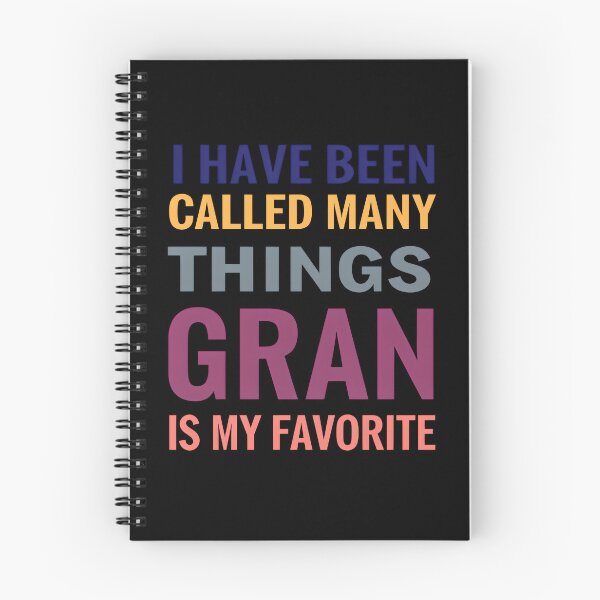 Item preview, Gran Is My Favorite – Funny Grandma Gift Typography Design designed and sold by TeeTimeTreasure.