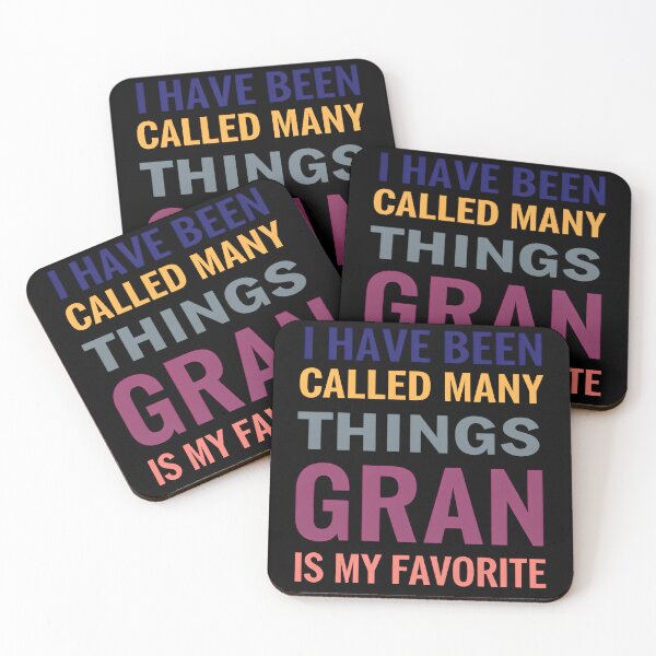 Item preview, Gran Is My Favorite – Funny Grandma Gift Typography Design designed and sold by TeeTimeTreasure.