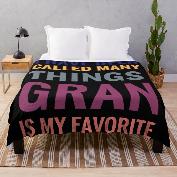 Item preview, Gran Is My Favorite – Funny Grandma Gift Typography Design designed and sold by TeeTimeTreasure.