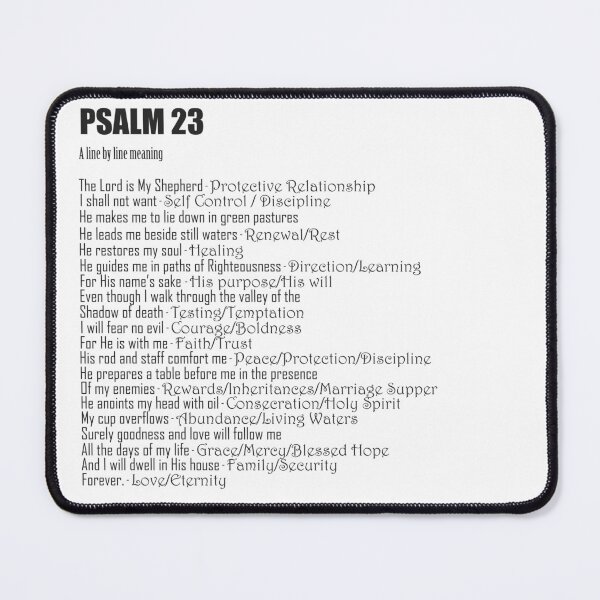 Item preview, Psalm 23 Line By Line Meaning  designed and sold by teenugs.
