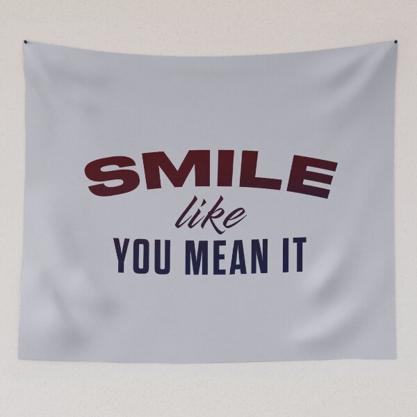Item preview, Smile Like You Mean It designed and sold by pineconebutter.