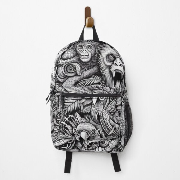 Item preview, PsyJungle Beasts Aestetic, Trendy,Reloaded, Viral Drop 2025 designed and sold by Imaginarium of Chaos falcon88 .