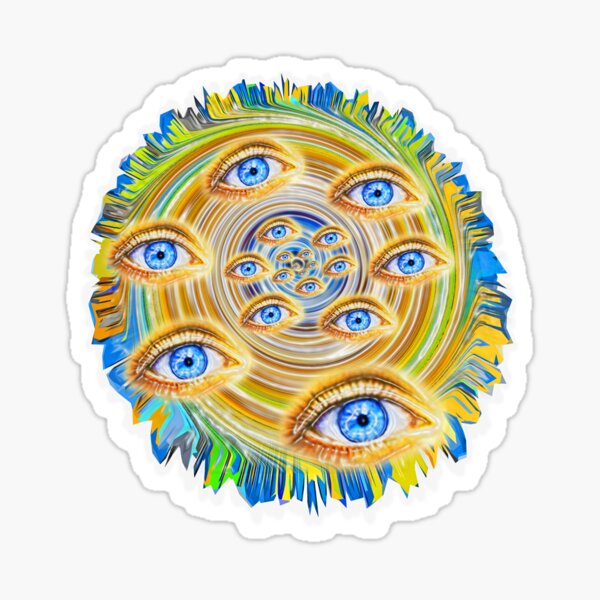 Aperçu de l'œuvre EyemaginationFlow créée et vendue par Klaus Bremner (Autotelic Art).