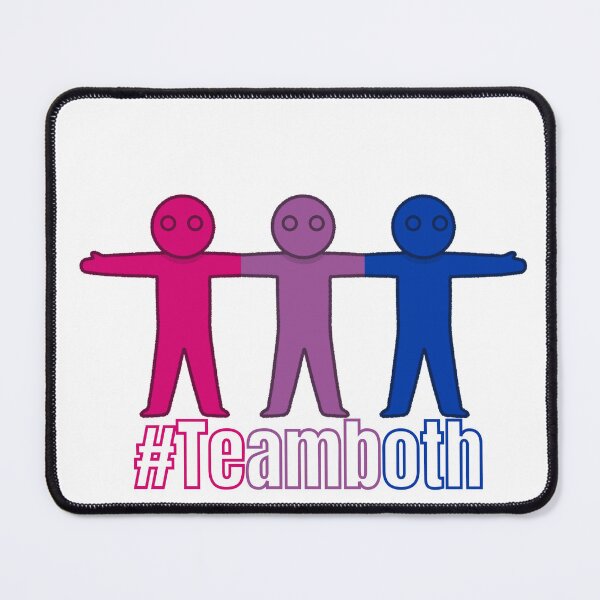 Item preview, “#TeamBoth” – Bisexual Paper Chain Design designed and sold by PUNPUNDESIGN.