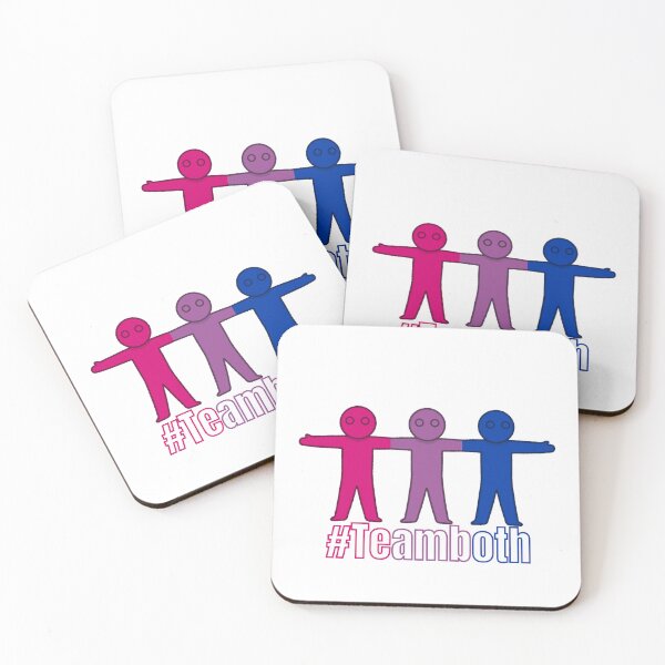 Item preview, “#TeamBoth” – Bisexual Paper Chain Design designed and sold by PUNPUNDESIGN.
