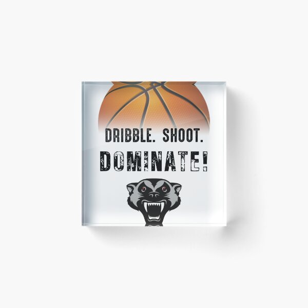Item preview, Summer camp basketball Dribble Shoot Dominate wolverines designed and sold by GameChangerllc.