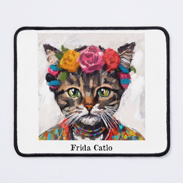 Item preview, Frida Catlo designed and sold by TraceyMackieArt.