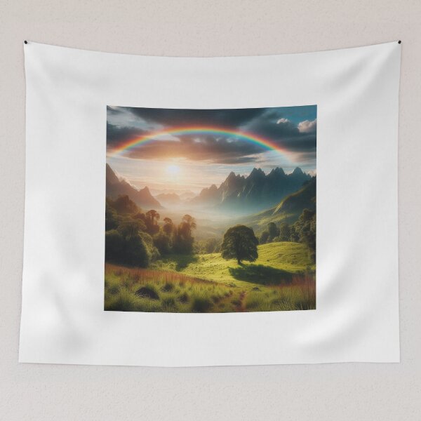 Item preview, Rainbow in the sky designed and sold by PandoraCastle.