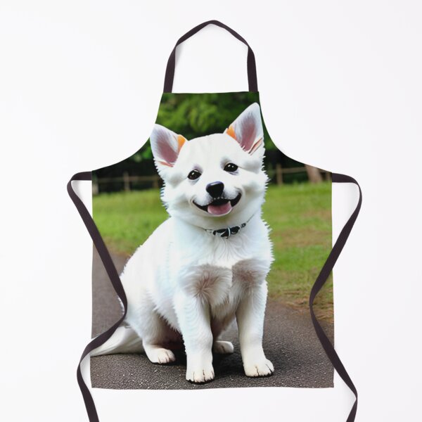 Item preview, White dog designed and sold by RAISC.