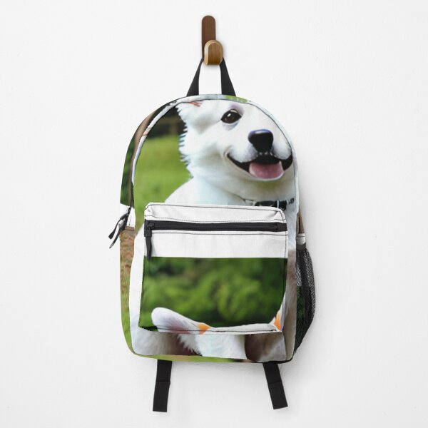 Item preview, White dog designed and sold by RAISC.