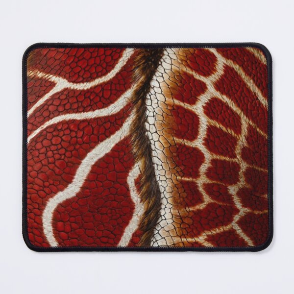 Item preview, red zebra skin texture designed and sold by FashionCatwalk.