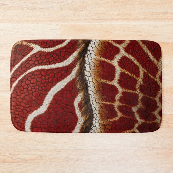 Item preview, red zebra skin texture designed and sold by FashionCatwalk.