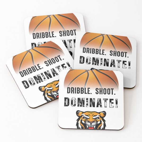 Item preview, Summer camp basketball Dribble Shoot Dominate Tigers designed and sold by GameChangerllc.