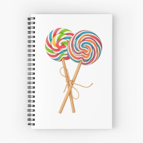 Item preview, Sweet Harmony – Colorful Swirl Lollipops on Transparent Background designed and sold by Pacika.